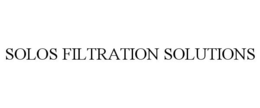 SOLOS FILTRATION SOLUTIONS trademark