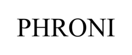 PHRONI trademark