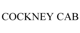 COCKNEY CAB trademark