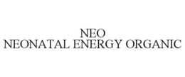 NEO NEONATAL ENERGY ORGANIC trademark