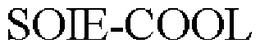 SOIE-COOL trademark