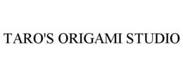 TARO'S ORIGAMI STUDIO trademark