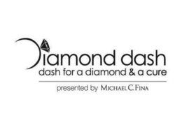 DIAMOND DASH DASH FOR A DIAMOND & A CURE PRESENTED BY MICHAEL C. FINA trademark