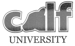 CALF UNIVERSITY trademark