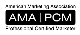 AMERICAN MARKETING ASSOCIATION AMA PCM PROFESSIONAL CERTIFIED MARKETER trademark