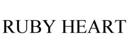 RUBY HEART trademark