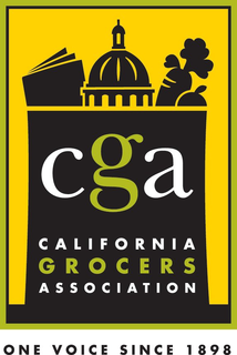 CGA CALIFORNIA GROCERS ASSOCIATION ONE VOICE SINCE 1898 trademark