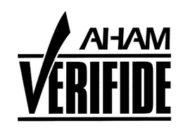 AHAM VERIFIDE trademark