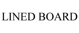 LINED BOARD trademark