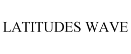 LATITUDES WAVE trademark