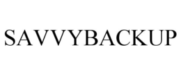 SAVVYBACKUP trademark