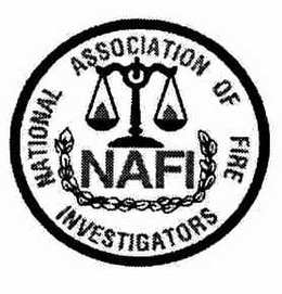 NATIONAL ASSOCIATION OF FIRE INVESTIGATORS NAFI trademark
