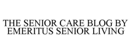 THE SENIOR CARE BLOG BY EMERITUS SENIOR LIVING trademark