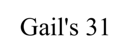 GAIL'S 31 trademark