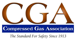 CGA COMPRESSED GAS ASSOCIATION THE STANDARD FOR SAFETY SINCE 1913 trademark