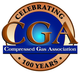 CELEBRATING CGA COMPRESSED GAS ASSOCIATION · 100 YEARS · trademark