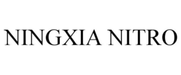 NINGXIA NITRO trademark