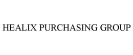 HEALIX PURCHASING GROUP trademark