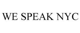 WE SPEAK NYC trademark