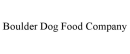 BOULDER DOG FOOD COMPANY trademark
