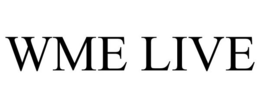 WME LIVE trademark