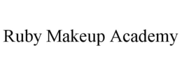 RUBY MAKEUP ACADEMY trademark