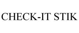 CHECK-IT STIK trademark