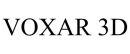 VOXAR 3D trademark