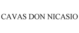 CAVAS DON NICASIO trademark