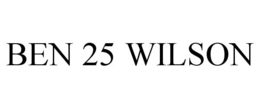 BEN 25 WILSON trademark