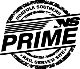 NS PRIME NORFORK SOUTHERN RAIL SERVED SITE trademark