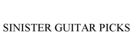 SINISTER GUITAR PICKS trademark
