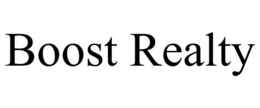 BOOST REALTY trademark