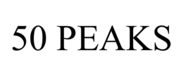50 PEAKS trademark
