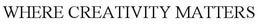 WHERE CREATIVITY MATTERS trademark