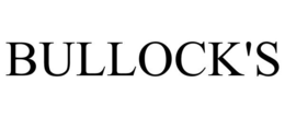BULLOCK'S trademark