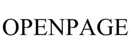 OPENPAGE trademark