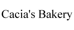 CACIA'S BAKERY trademark
