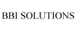 BBI SOLUTIONS trademark