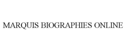 MARQUIS BIOGRAPHIES ONLINE trademark