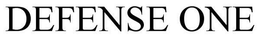 DEFENSE ONE trademark