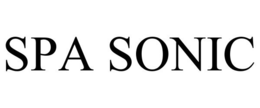 SPA SONIC trademark