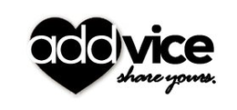 ADDVICE SHARE YOURS. trademark