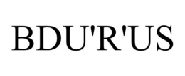 BDU'R'US trademark