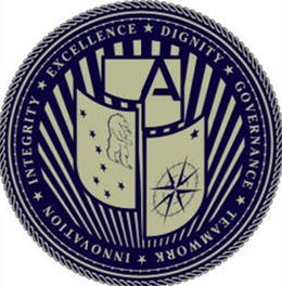A EXCELLENCE DIGNITY GOVERNANCE TEAMWORK INNOVATION INTEGRITY trademark