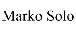 MARKO SOLO trademark