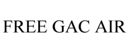 FREE GAC AIR trademark