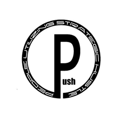 PEOPLE UTILIZING STRATEGIC HUSTLE PUSH trademark
