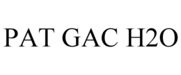 PAT GAC H2O trademark