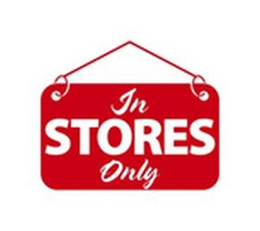 IN STORES ONLY trademark